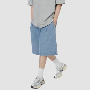 ONECE Knee Length Light Denim 35 / 2 Colors