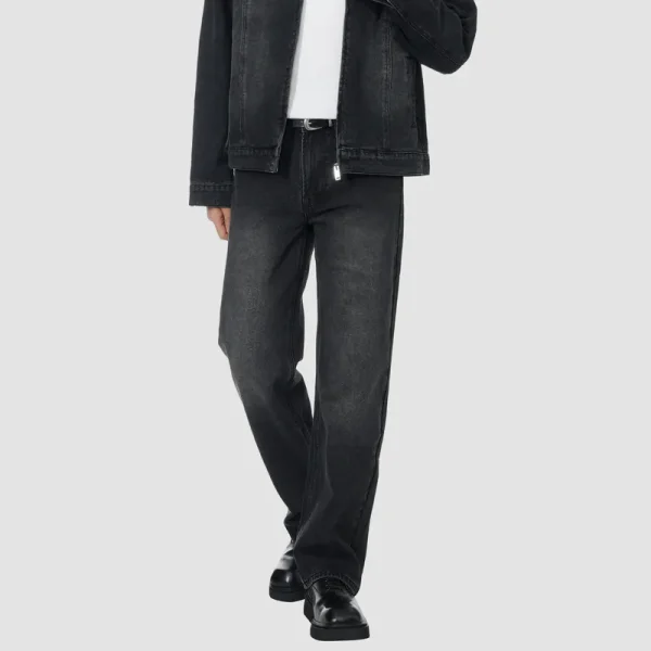 ONECE Straight Fit Washed Dark Denim 36