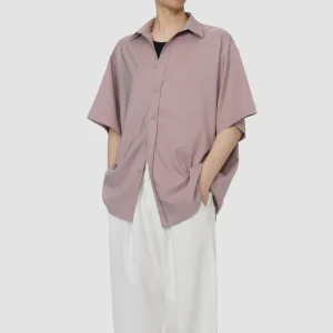 ONECE Super Oversized Short Sleeves Shirt / 4 Colors